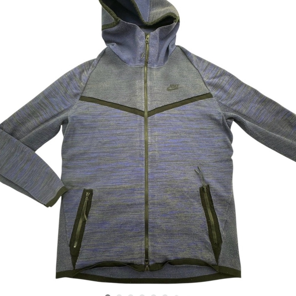 Nike Tech Blue Knit Sweatshirt